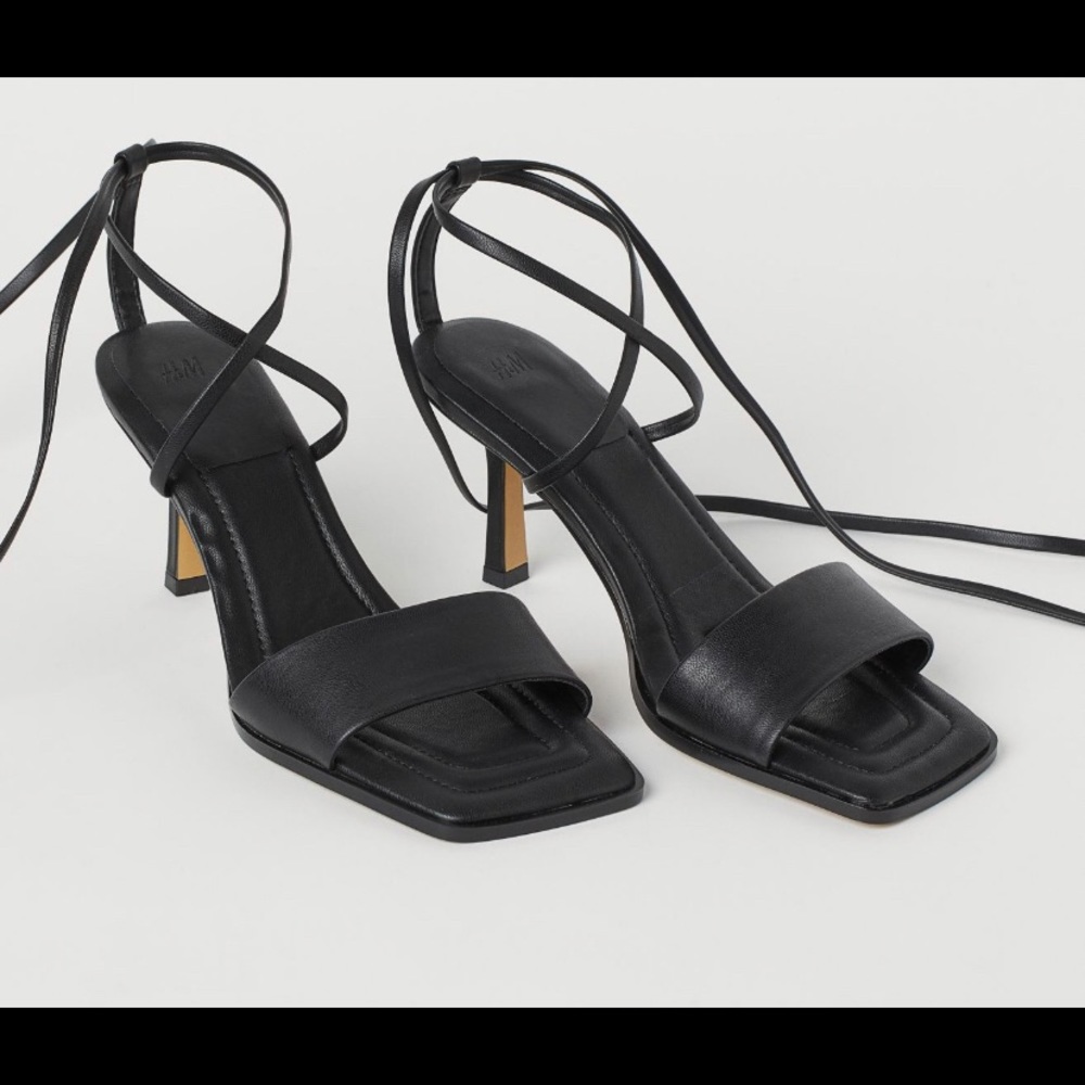 H&M Tie Strap Sandals